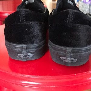 Black Velvet Vans